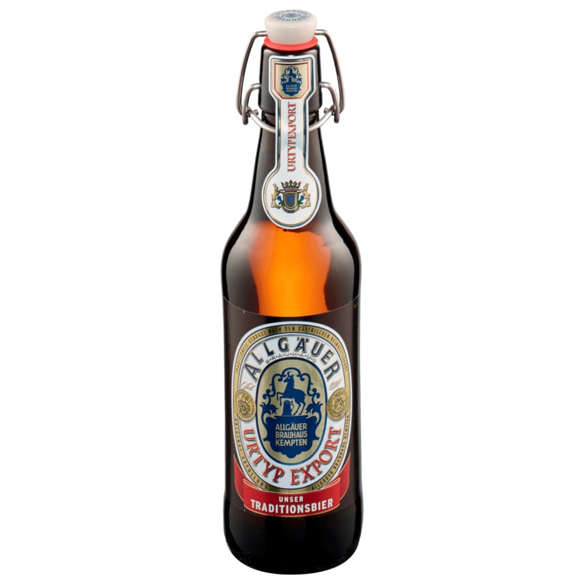 Allgäuer Bier Urtyp Export 0,5l
